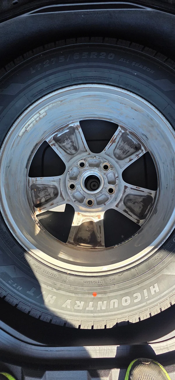 Rivian R1T R1S 20 inch full size spare kit - $275 20250812_145402