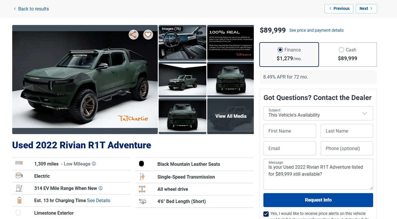 Rivian R1T R1S Urgent Help: Software Update Blocked on Rare So Flo Rivian 1756154851685-0