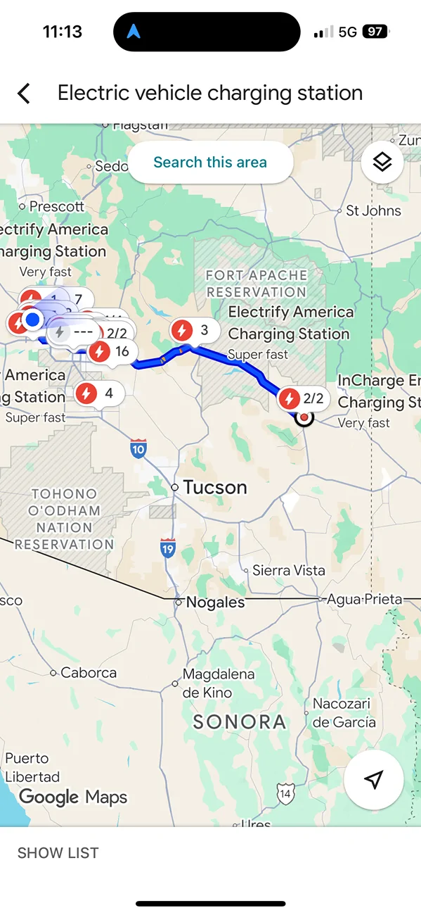 Rivian R1T R1S Many Missing Prime Charging Stations in NAV ChargerPins