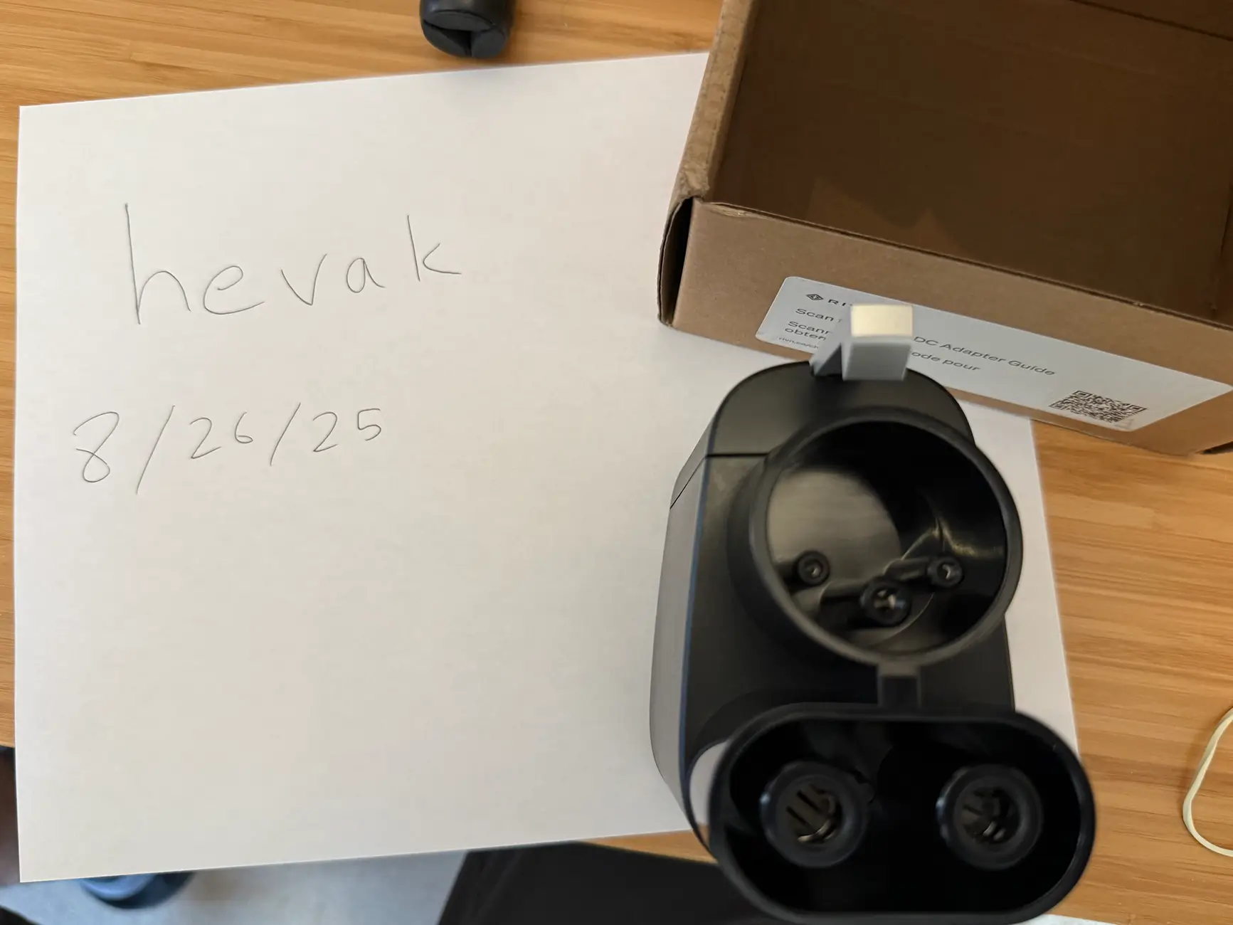 Rivian R1T R1S OEM Rivian NACS DC Charging Adapter IMG_6447