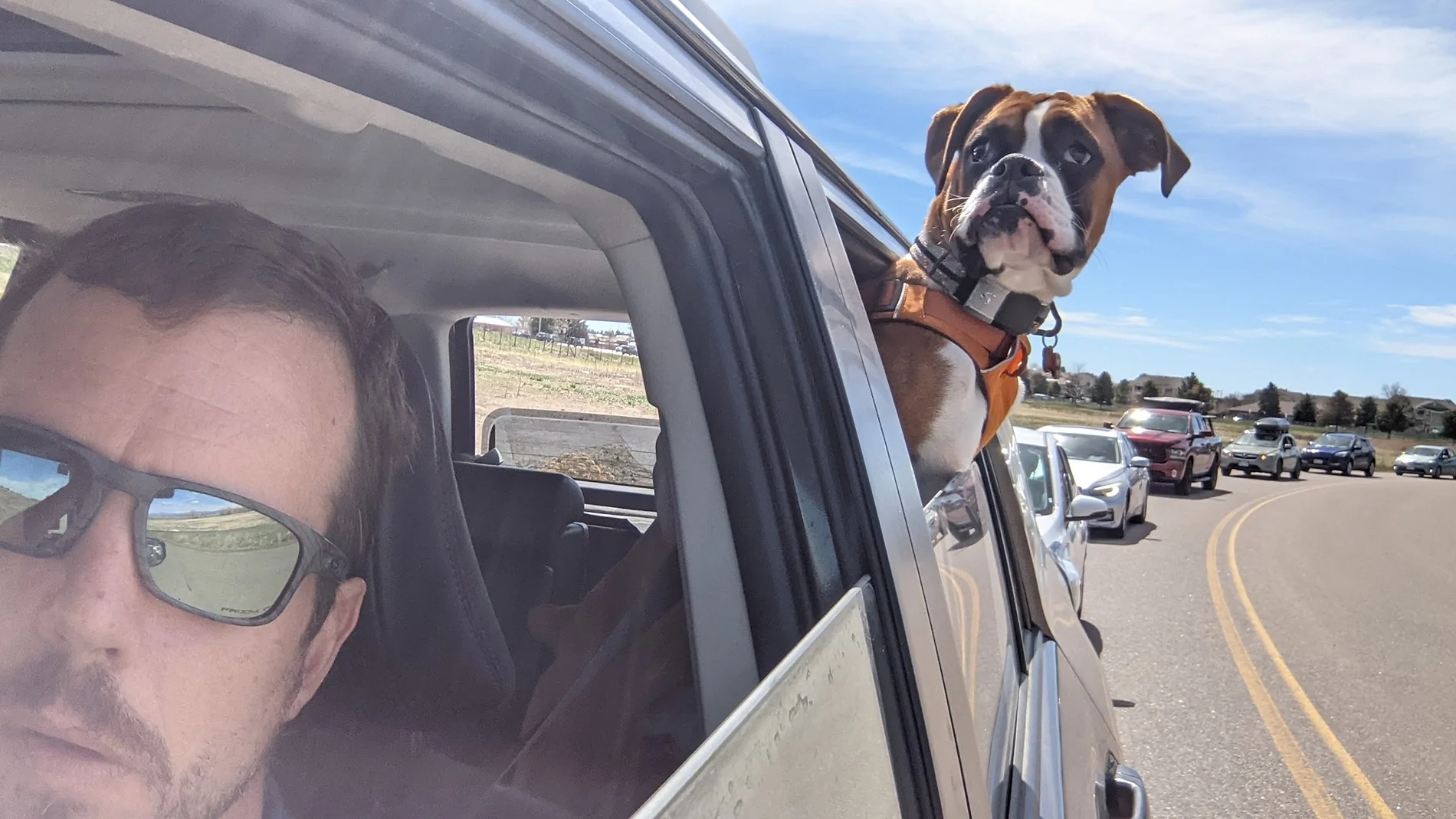 Rivian R1T R1S What was your dog’s first car ride like? PXL_20210501_164349210
