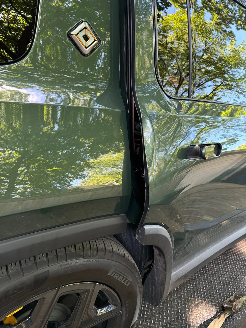 Rivian R1T R1S Time to guess the cost of repair. IMG_0850