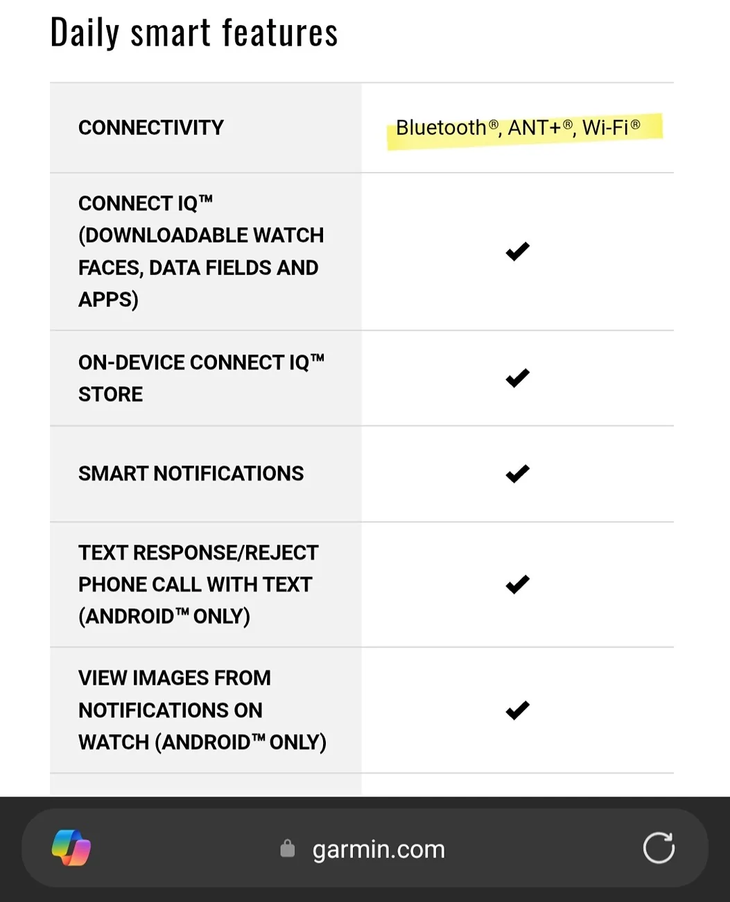 Rivian R1T R1S Garmin Watches as key Screenshot_20250830_163202_Edg