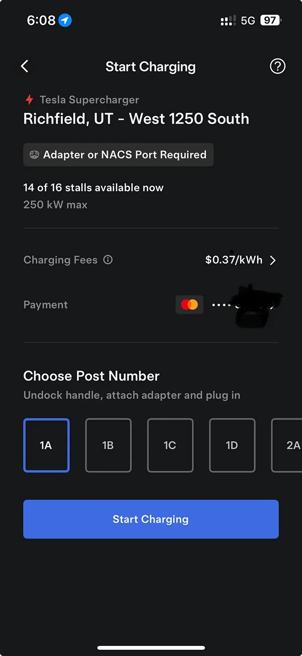 Rivian R1T R1S Newbie Question re: Using Tesla Membership Plan IMG_0505