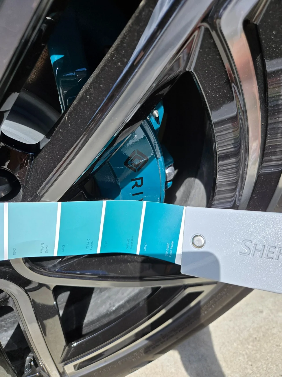 Rivian R1T R1S Help color matching Gen2 Quad Calipers? 20250901_143836