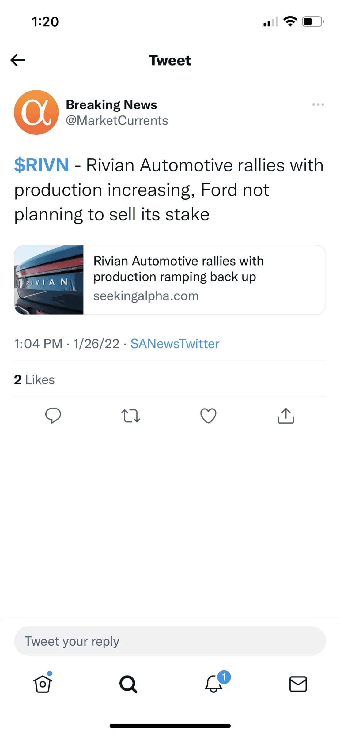 Rivian R1T R1S Rivian to ramp up production to 200 a week (per Bloomberg) 2F132A7A-6846-440D-960E-3BA6DFDEE48C