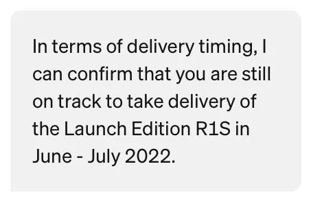 Rivian R1T R1S March - April 2022 Delivery Club/Hype Thread 0782A5E9-594F-4D8F-B892-3311744DB0FD