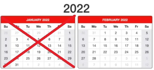 Rivian R1T R1S January/Feb delivery windows 2022 Jan-Feb calendar snapshot
