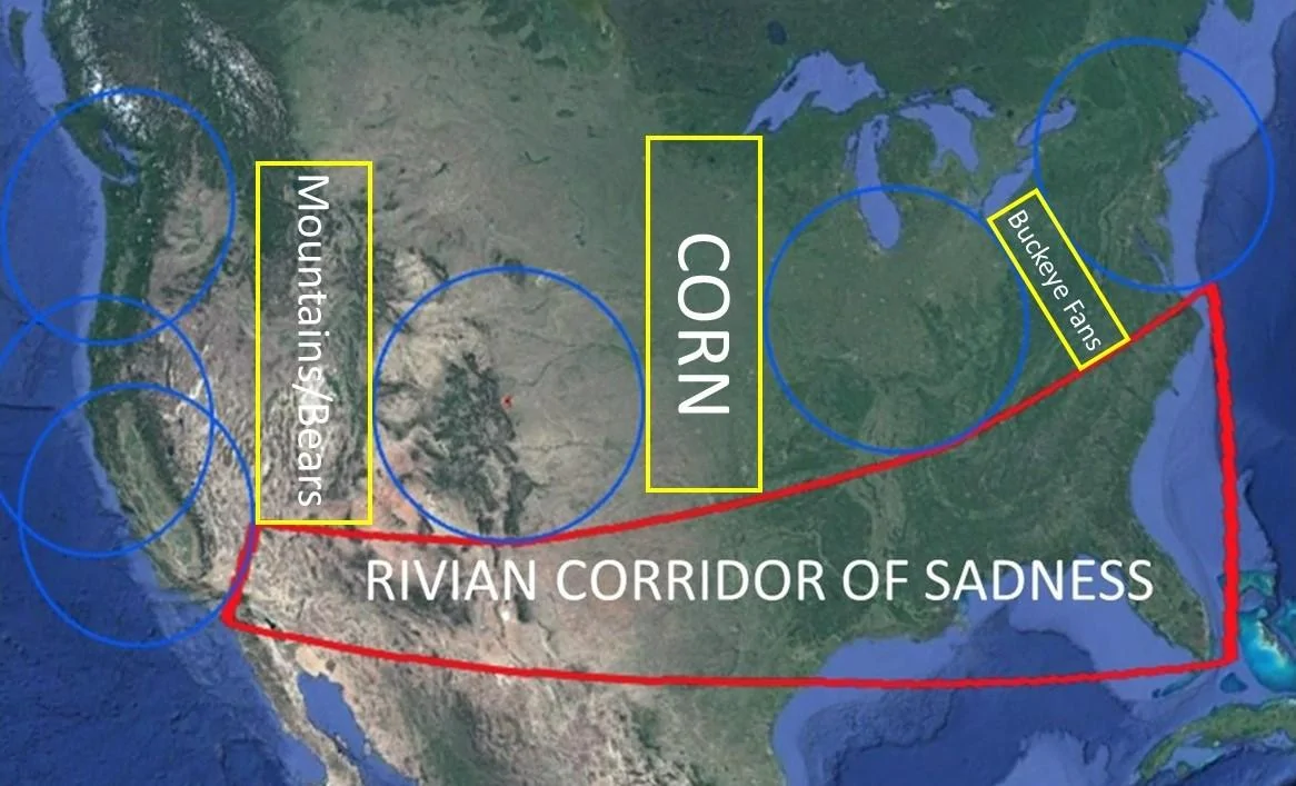 Rivian R1T R1S Upcoming "First Mile" Mobile Test Drive Cities Announced - Chicago, Dallas, Denver, LA, Seattle, San Francisco Corridor of Sadness Updat