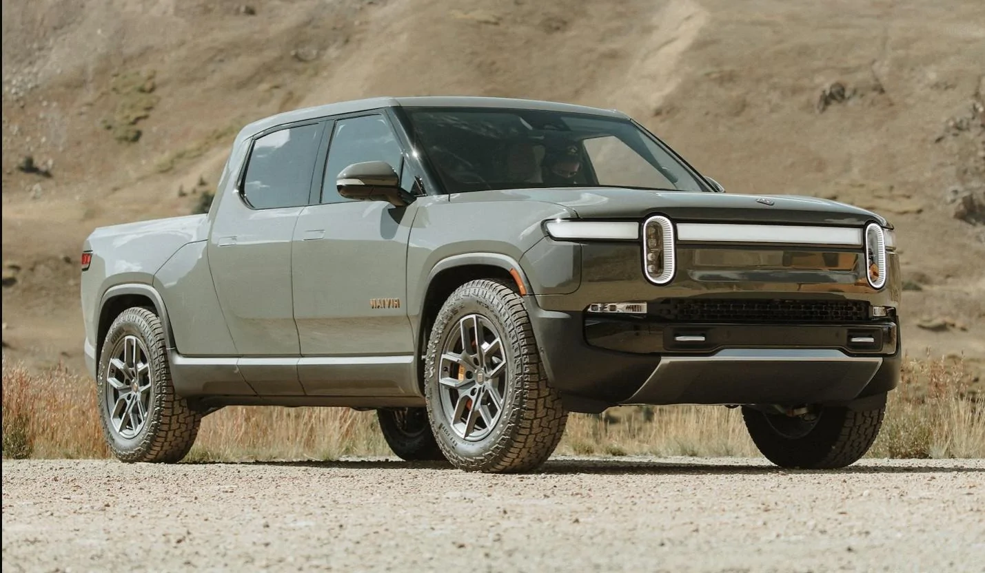 Rivian R1T R1S Limestone is LG for the Masses 55188B5B-C596-4F8F-9EF3-888289ED1252