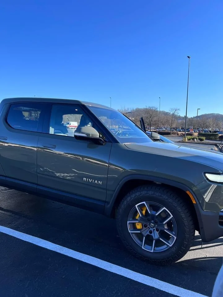 Rivian R1T R1S Limestone is LG for the Masses C48B6A55-F286-4429-A33B-8CC9E76E69C8