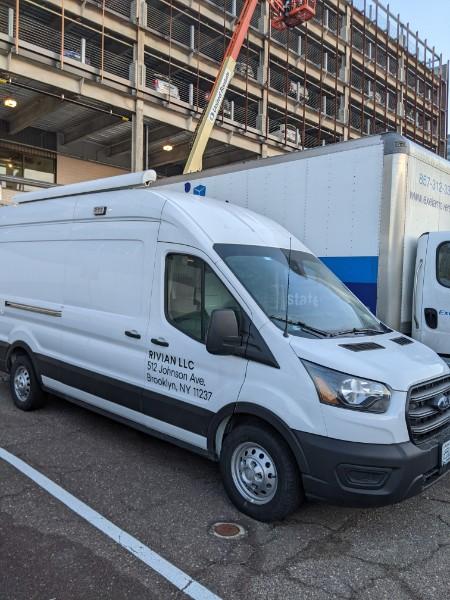 Rivian R1T R1S Rivian LLC van repeatedly spotted in Charlestown – Boston MA RivLLC