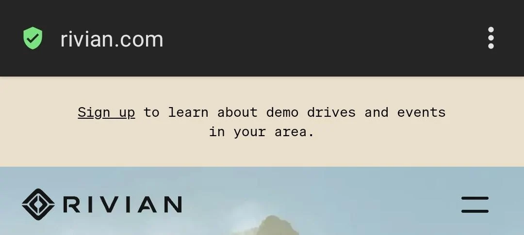 Rivian R1T R1S Denver First Mile event invites (via Reddit) Screenshot_20220219-075357_Opera