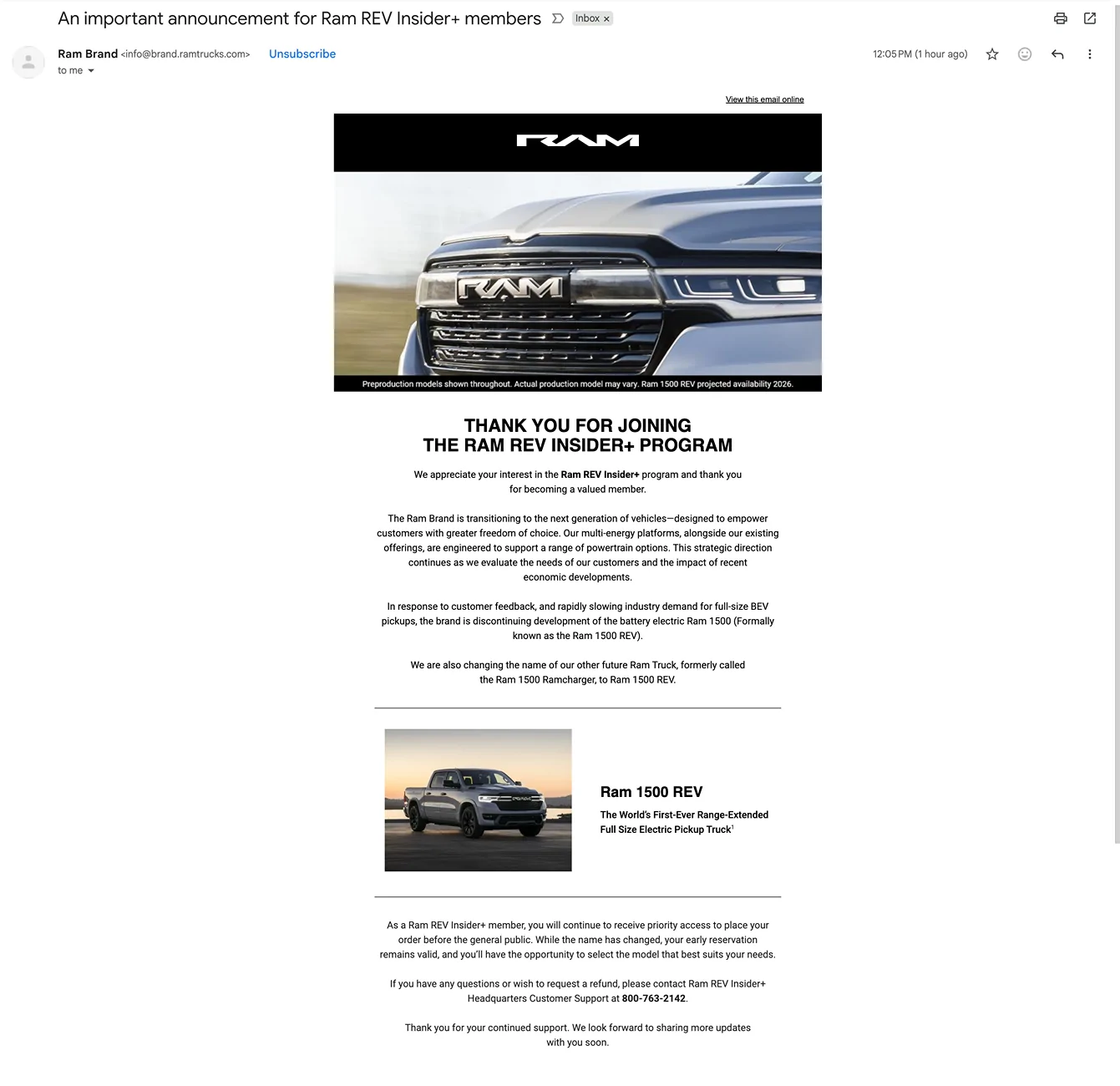 Rivian R1T R1S RAM 1500 REV Truck with 500 Miles Range Screenshot 2025-09-12 at 1.09.33 PM