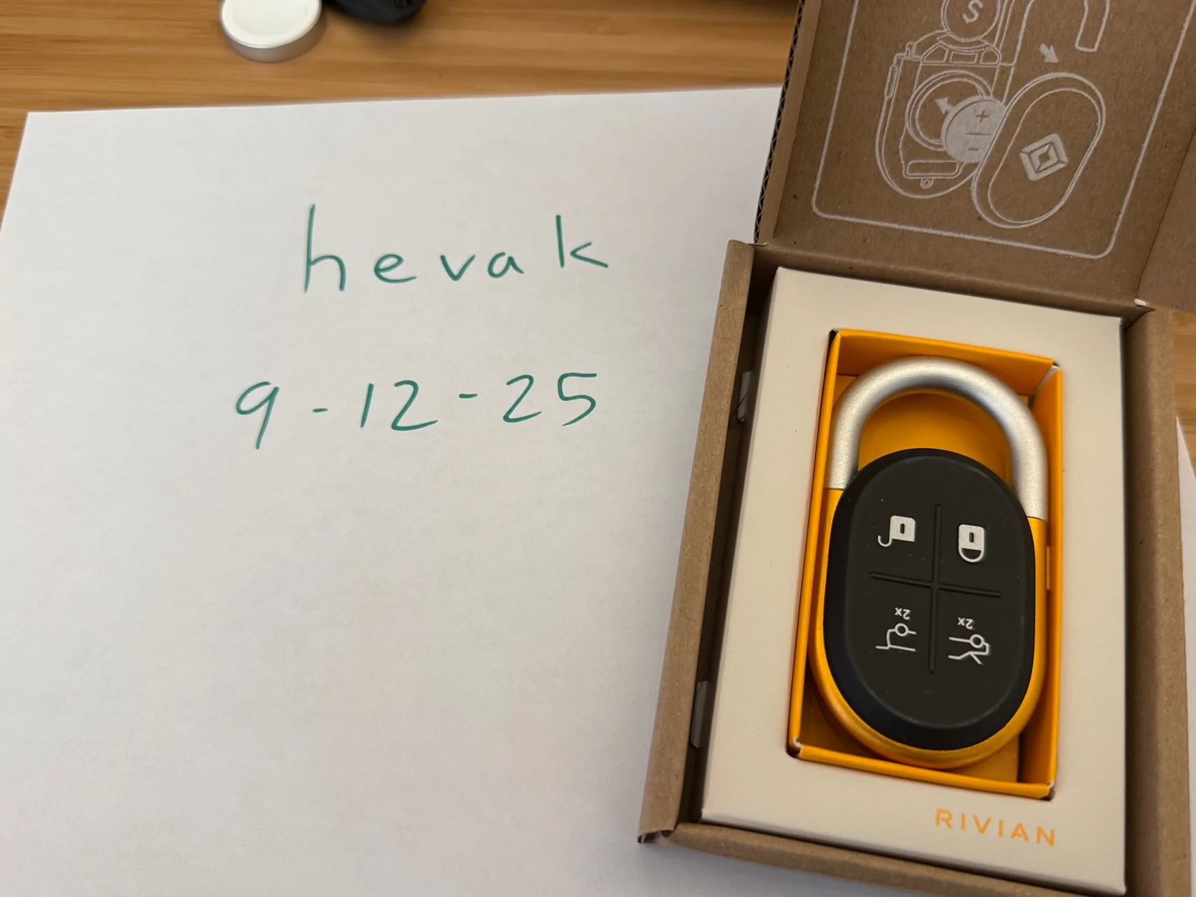 Rivian R1T R1S R1S Key Fob for Gen2 IMG_6481
