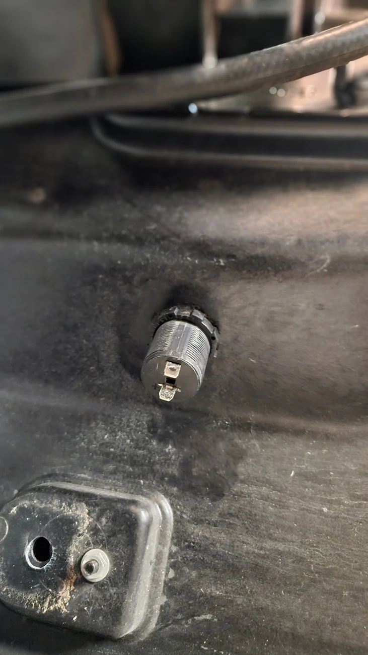Rivian R1T R1S Added 12v outlet to R1T bed. 20250912_194704