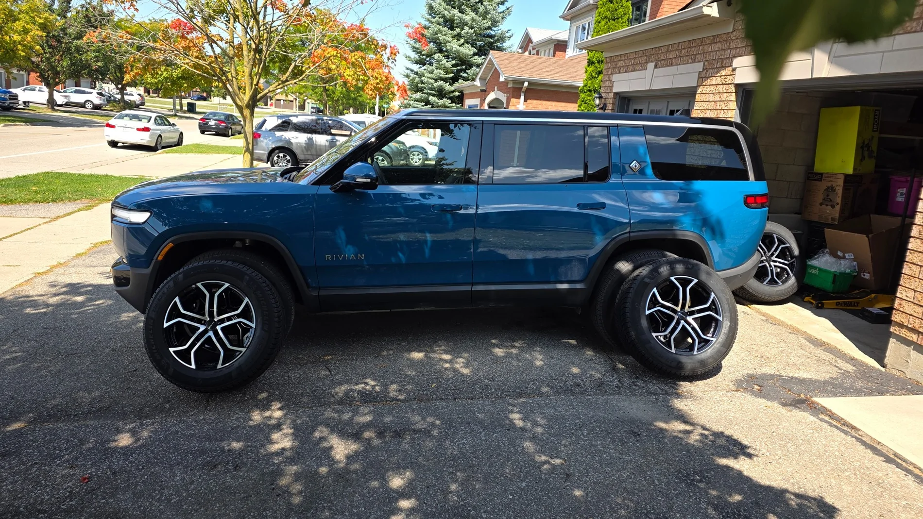Rivian R1T R1S Winter tires should i go with 20 inch or stay with 22's 20250908_134240