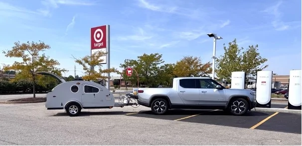 Rivian R1T R1S 5,012 mile journey with a teardrop trailer 3-2