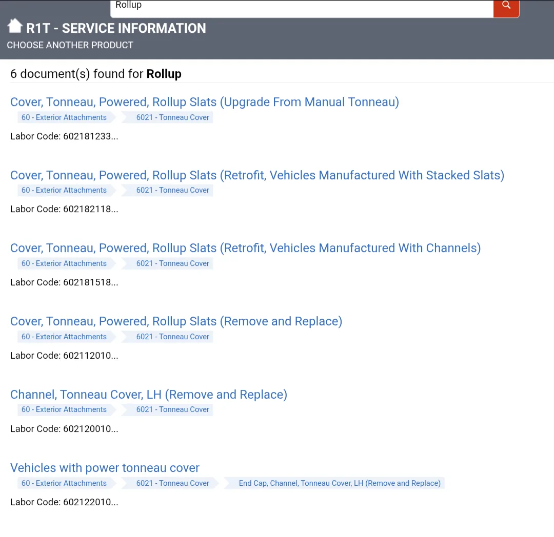 Rivian R1T R1S V2 Powered Tonneau Cover ($3300 installed) now listed in Rivian Gear Shop 1000005885