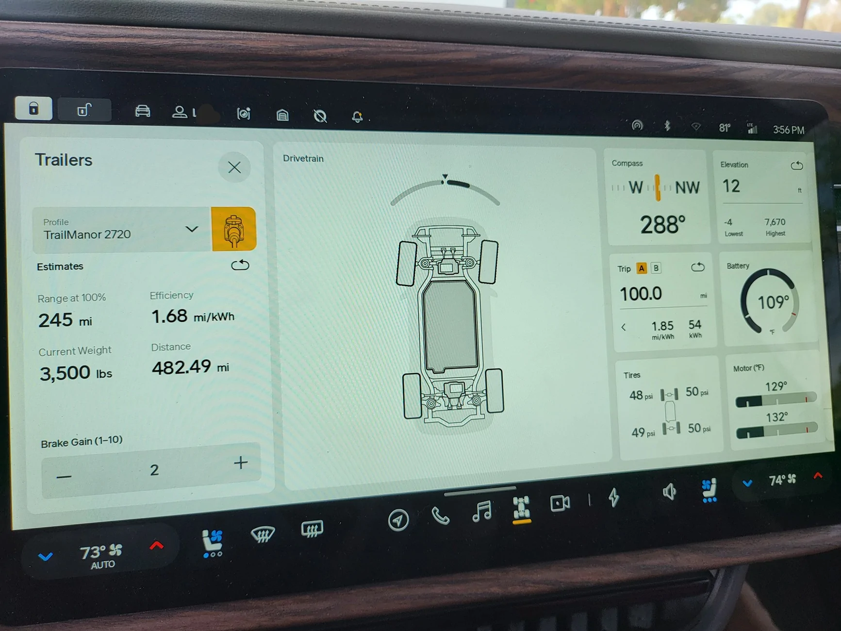 Rivian R1T R1S Towing a 19' R-POD with a 2022 Quad R1T, a sobering expereince 1000037644