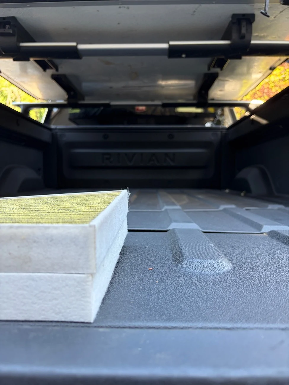 Rivian R1T R1S VION air filter installed IMG_0006