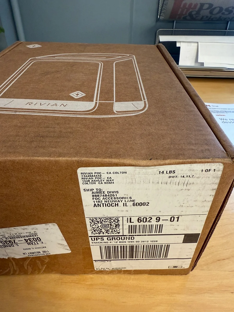 Rivian R1T R1S FS Camp speaker-SEALED IN BOX IMG_0376