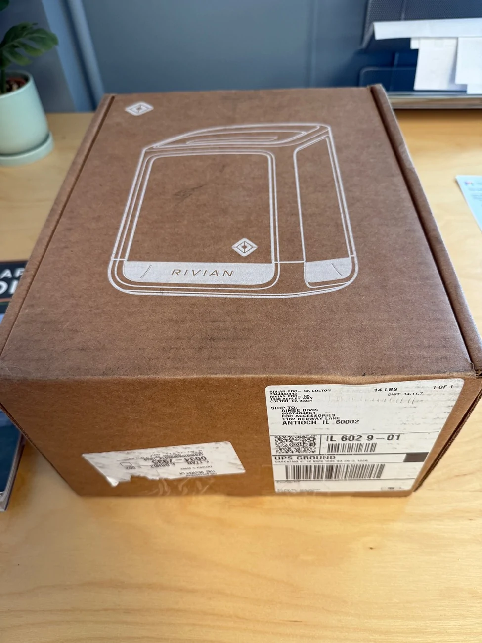 Rivian R1T R1S FS Camp speaker-SEALED IN BOX IMG_0375