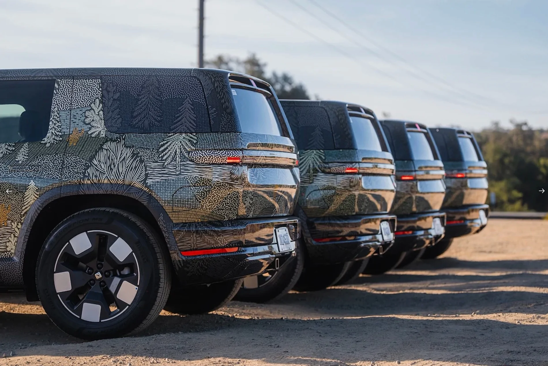 Rivian R1T R1S Hundreds of production-intent R2 builds rolling out for real world testing and validation Rivian R2 prototypes 8