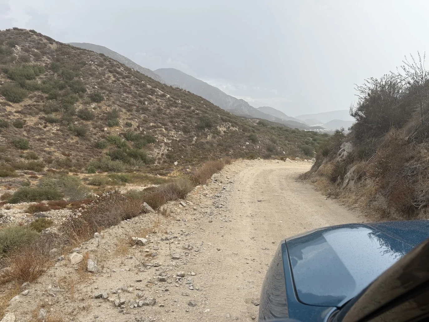 Rivian R1T R1S Desert roads between SoCal & Vegas IMG_3820
