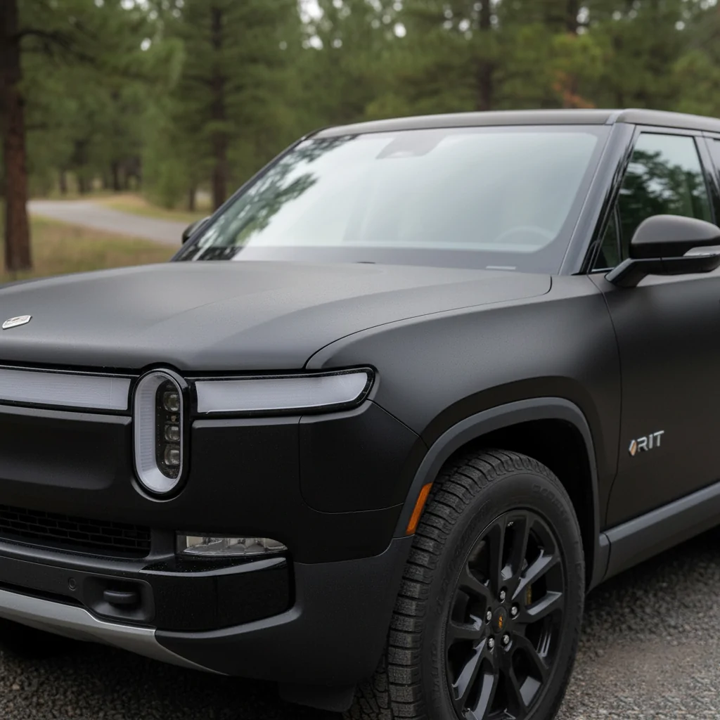 Rivian R1T R1S LA Silver + STEK Dynomatte PPF Image_1lb9yc1lb9yc1lb9