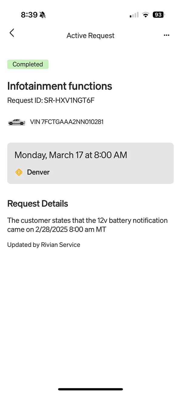 Rivian R1T R1S 58k miles/ 34 issues! IMG_0801
