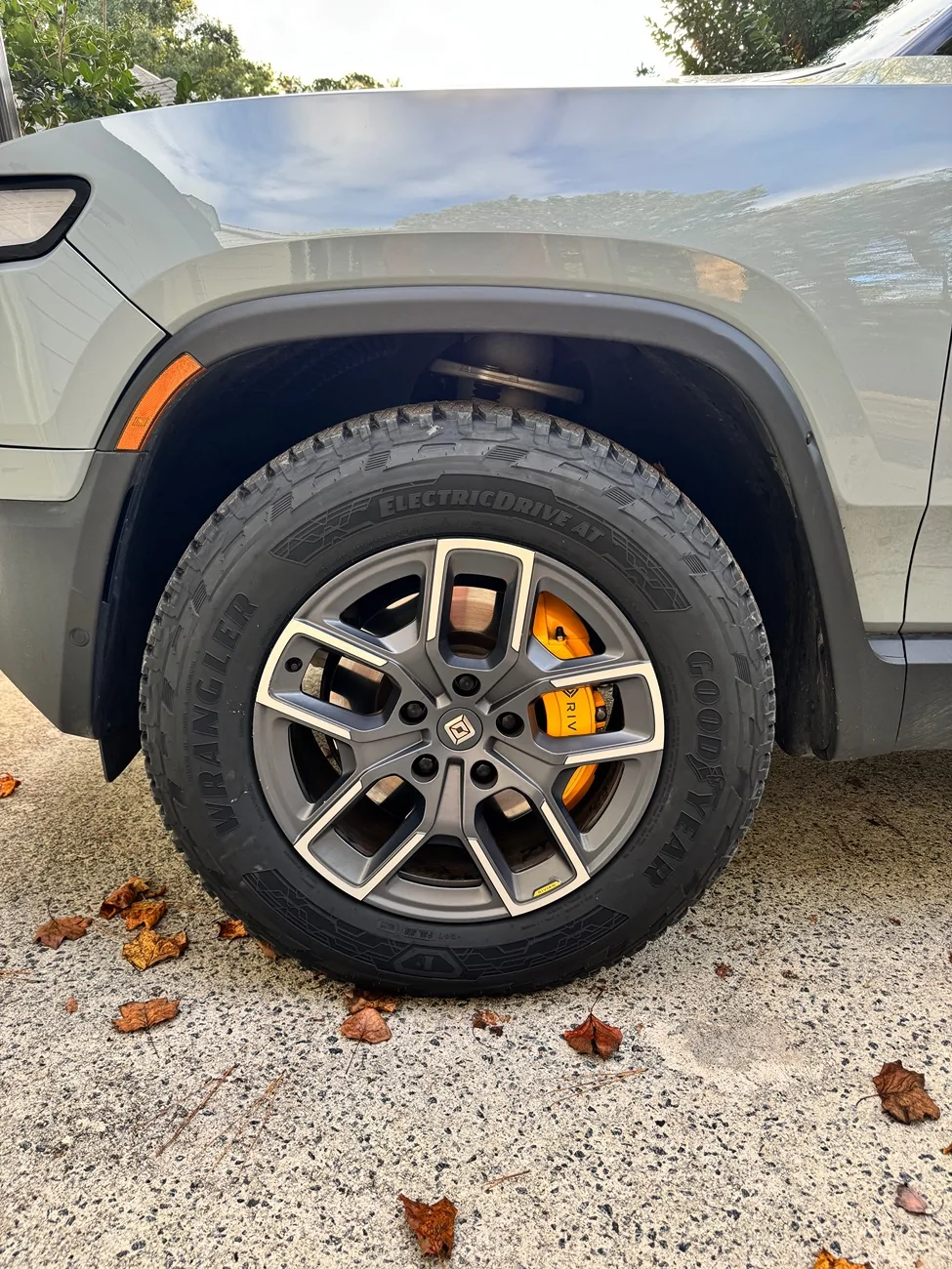 Rivian R1T R1S New Tire: GoodYear ElectricDrive AT IMG_1419