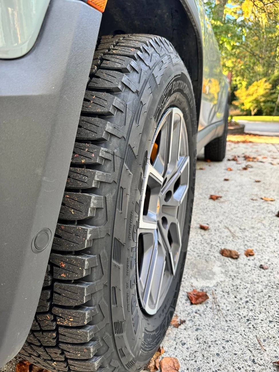 Rivian R1T R1S New Tire: GoodYear ElectricDrive AT IMG_1420