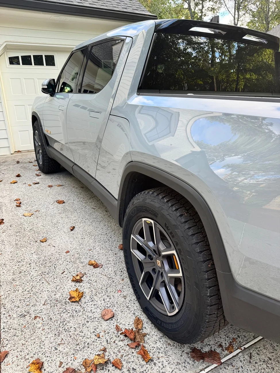 Rivian R1T R1S New Tire: GoodYear ElectricDrive AT IMG_1421