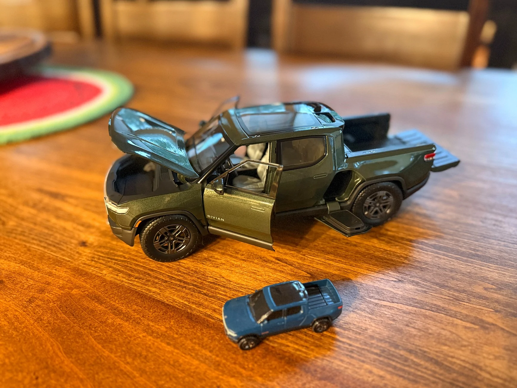 Rivian R1T R1S Mini-R1T 1:20 scale model arrived 20250929_222121035_iOS