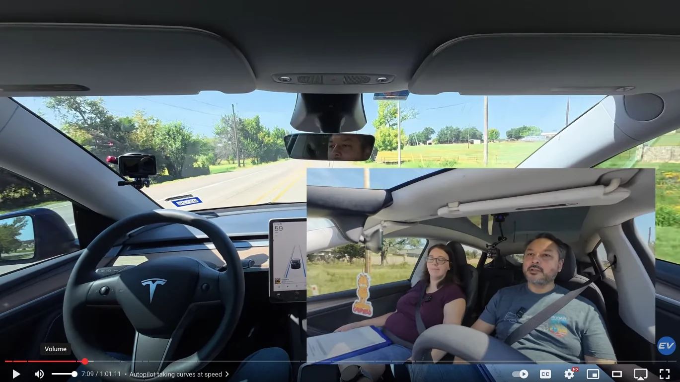 Rivian R1T R1S Openpilot vs. Autopilot -- Pitting my R1T with Openpilot vs. my wife's Model Y with Enhanced Autopilot 0yJ3HUP