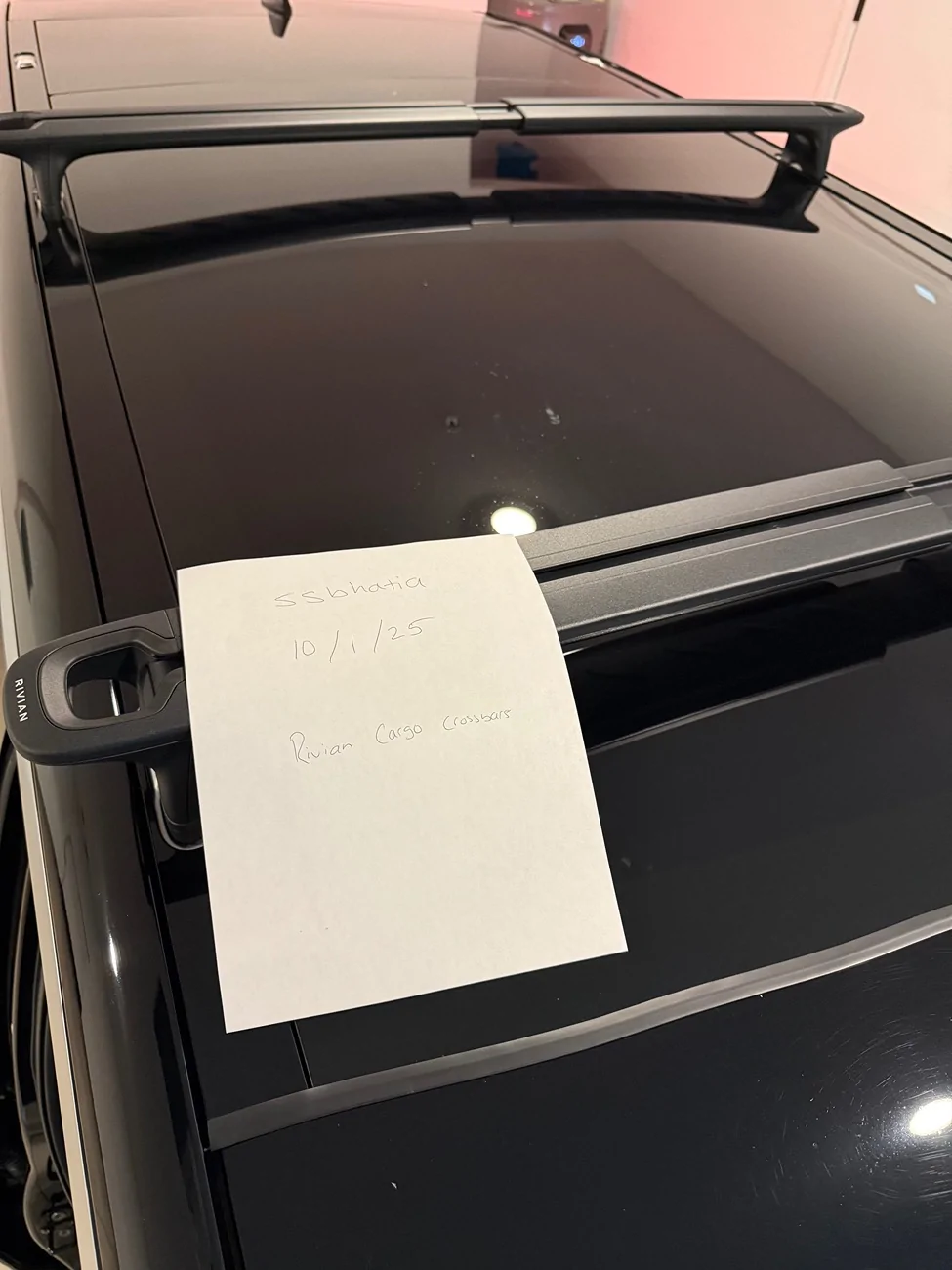 Rivian R1T R1S Rivian Cargo Crossbars For Sale IMG_8203