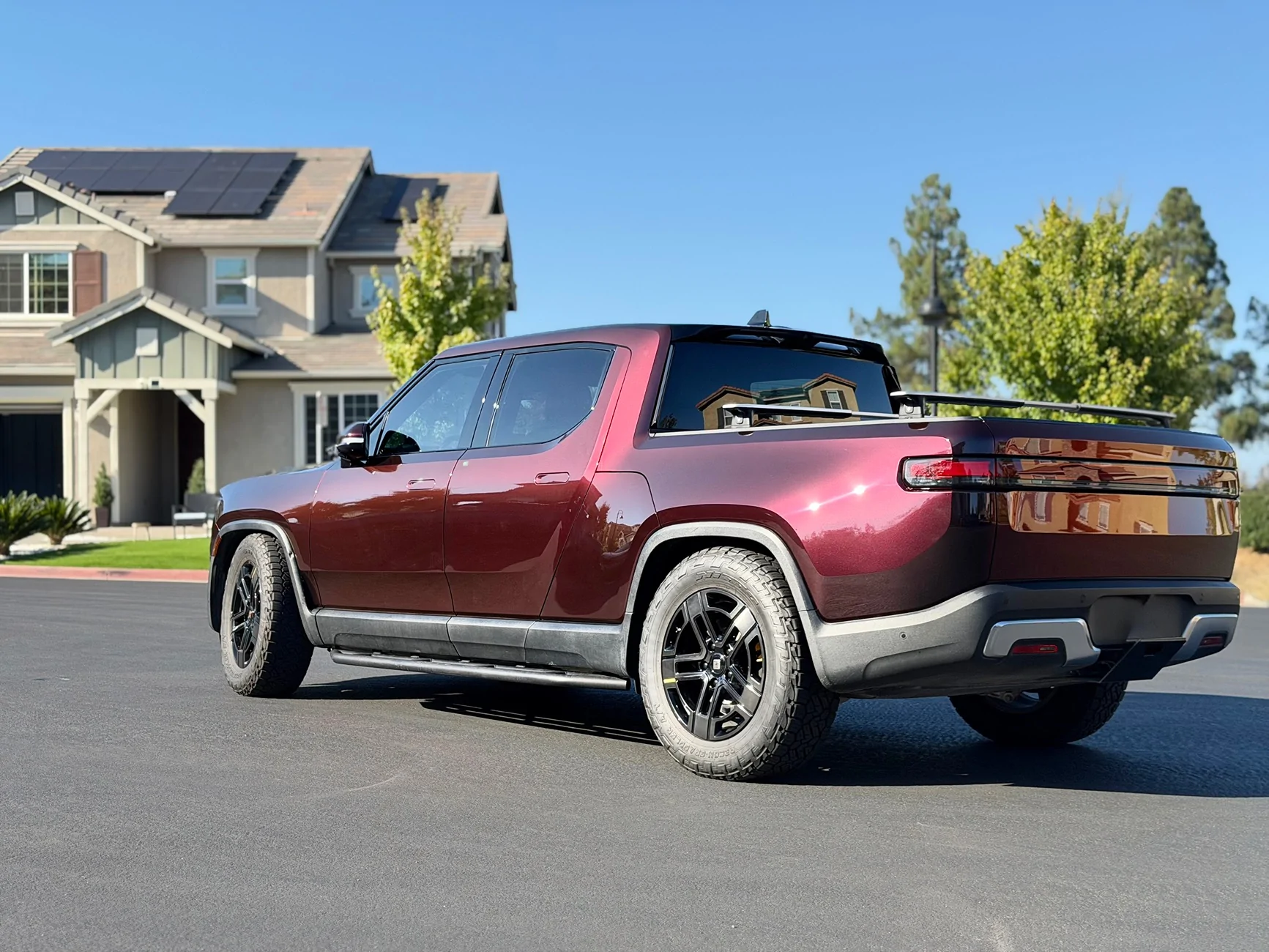 Rivian R1T R1S First ever DIY pre-cut Color PPF Wrap for R1T - 12hrs install time IMG_0178