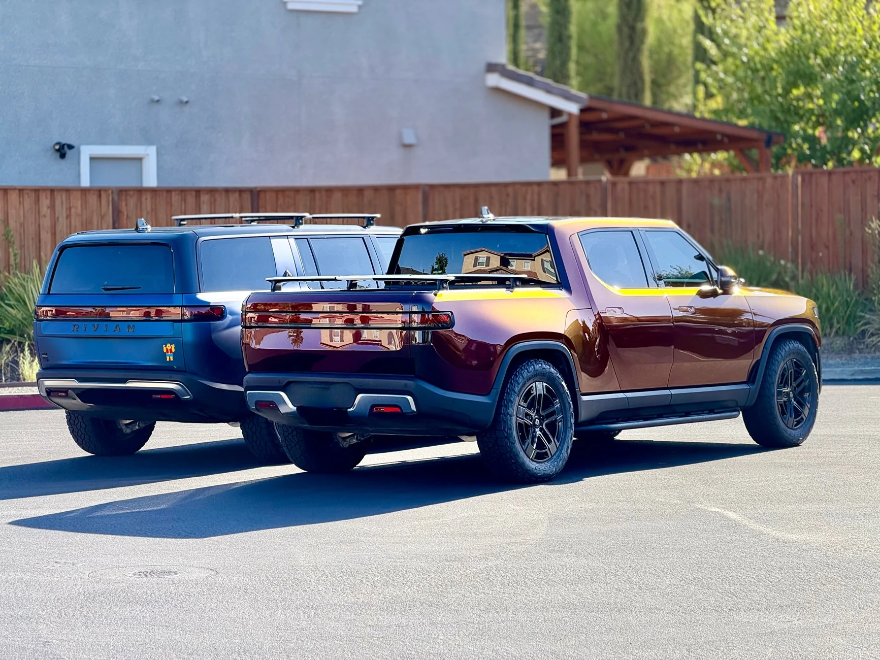 Rivian R1T R1S First ever DIY pre-cut Color PPF Wrap for R1T - 12hrs install time IMG_0172