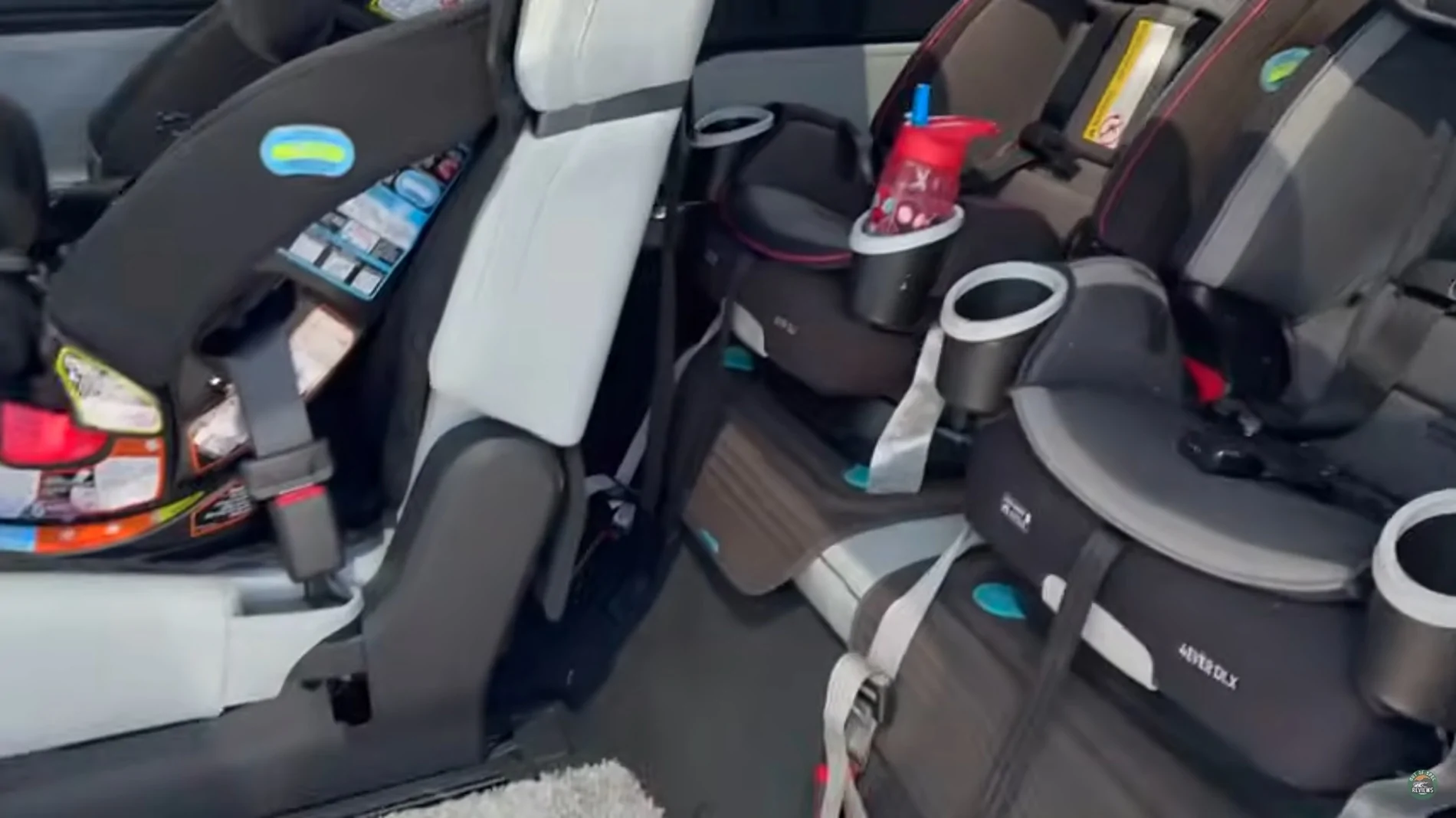 Rivian R1T R1S Loading a R1S with College Stuff R1S Removing Middle Row Seat 