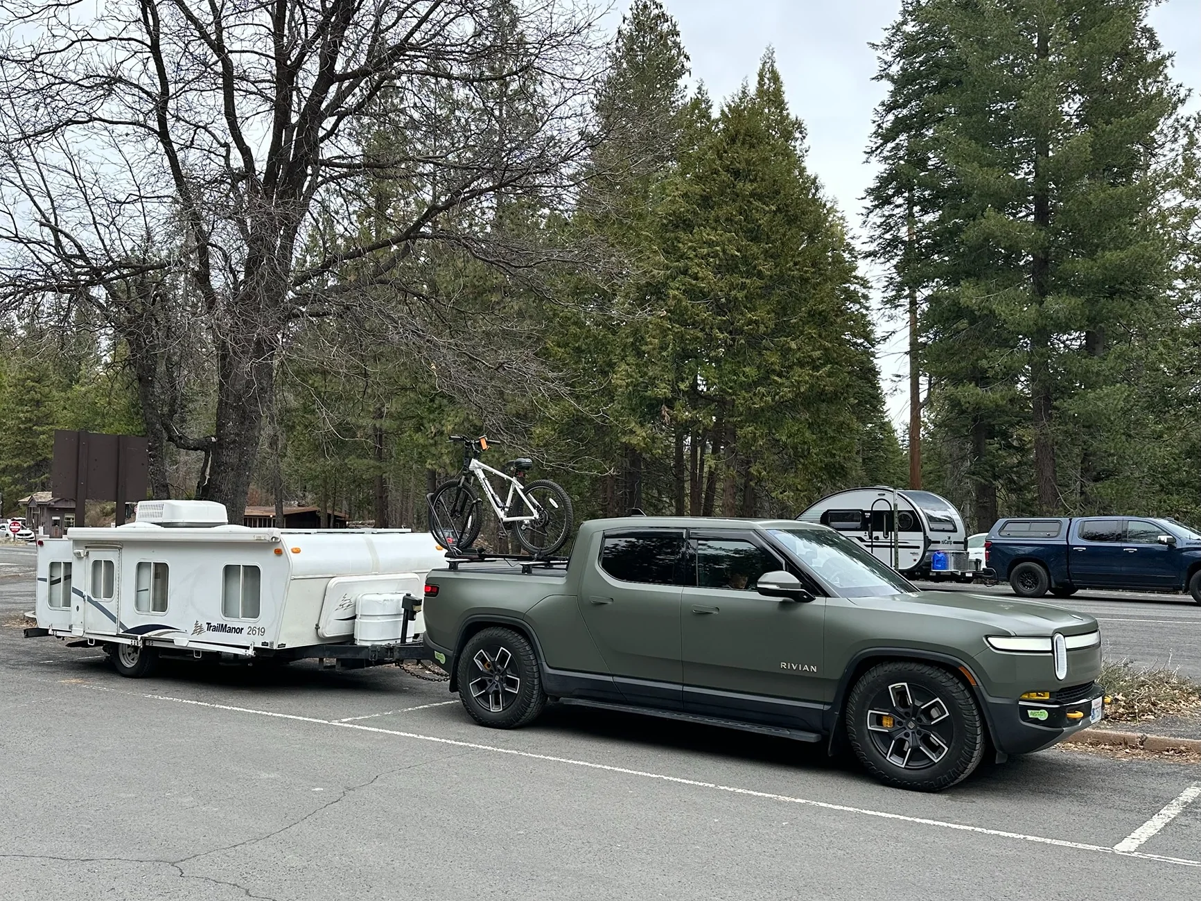 Rivian R1T R1S Towing + Efficiency: Please post your experience! IMG_5585