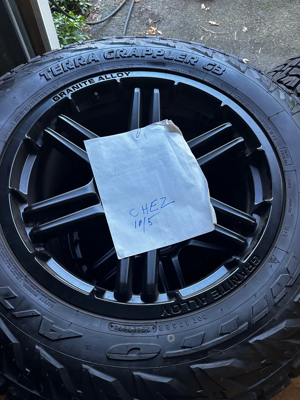 Rivian R1T R1S AT 20” Terra Grappler G3 E IMG_2782