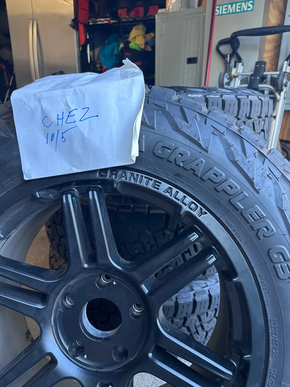 Rivian R1T R1S AT 20” Terra Grappler G3 E imag