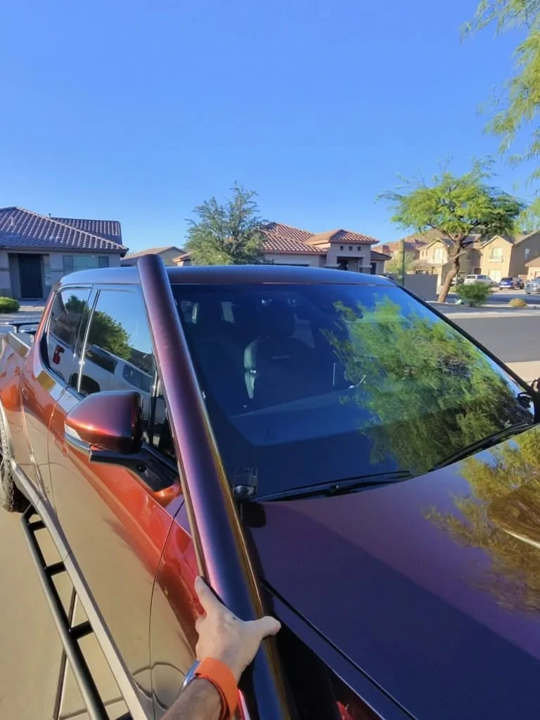 Rivian R1T R1S First ever DIY pre-cut Color PPF Wrap for R1T - 12hrs install time 1759684900358-8z