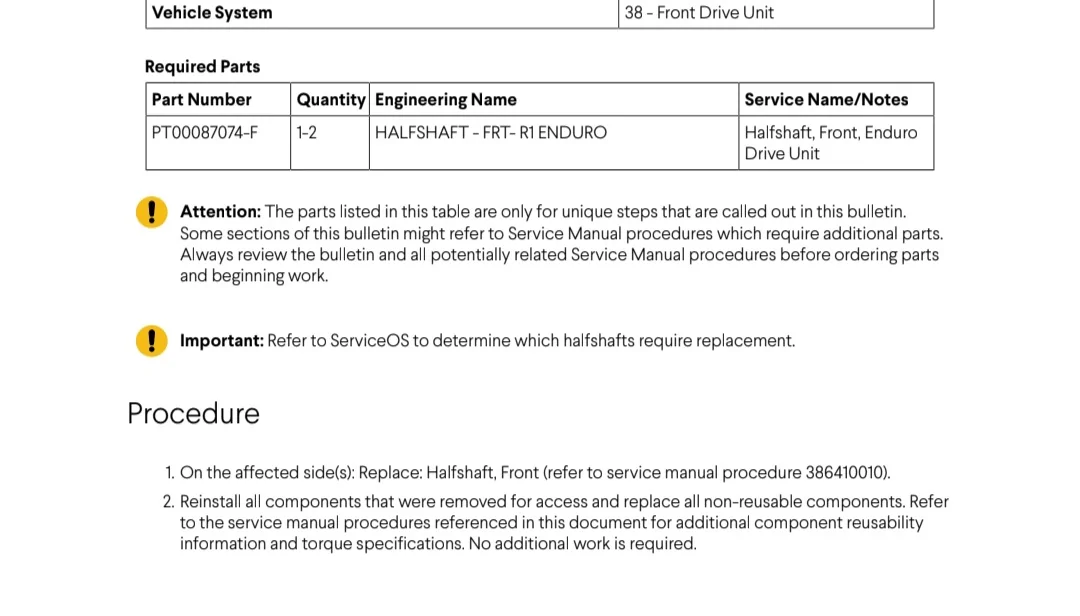 Rivian R1T R1S Half-Shaft issue thread 1000012758
