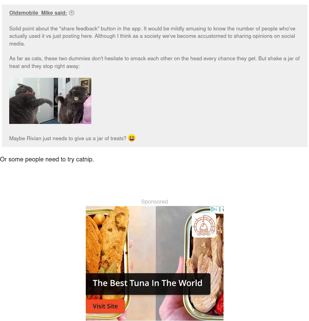 Rivian R1T R1S Just fix the software Screenshot 2025-10-07 at 14-16-24 (3) Just fix the software Page 4 Rivian Forum - R1T R1S R2 