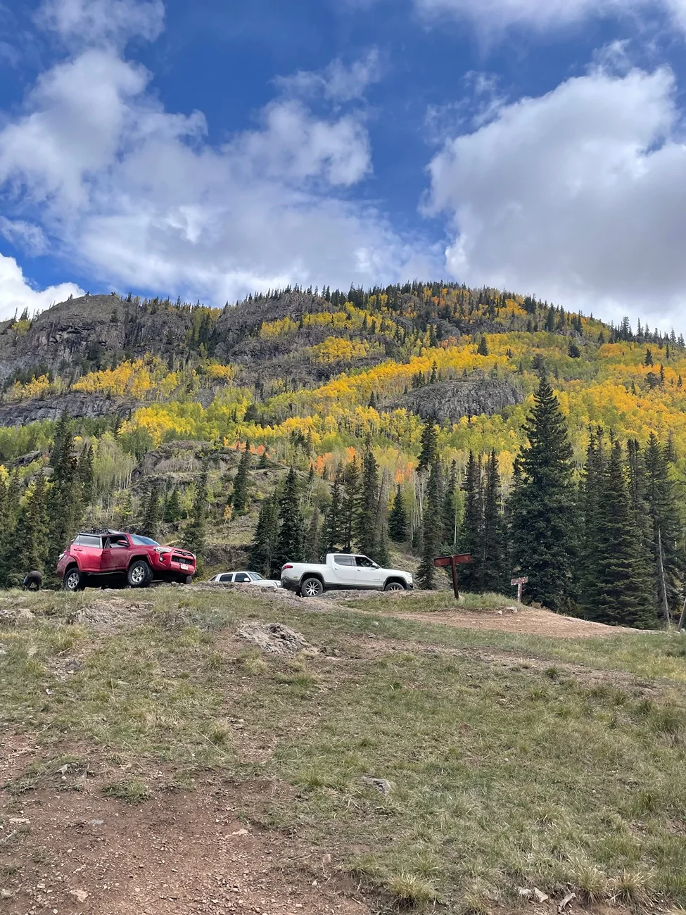 Rivian R1T R1S Mineral Creek Trail - Ouray, CO 9/26 IMG_4925