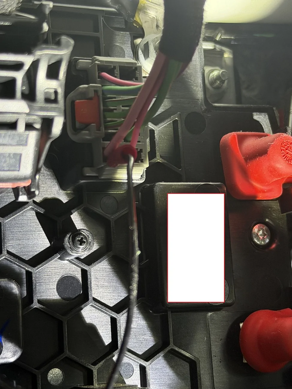 Rivian R1T R1S Tapping a Switched 12V Source – Info for Those Still Searching (25 Gen 2 Tri Max) 12V Tap Zoomed