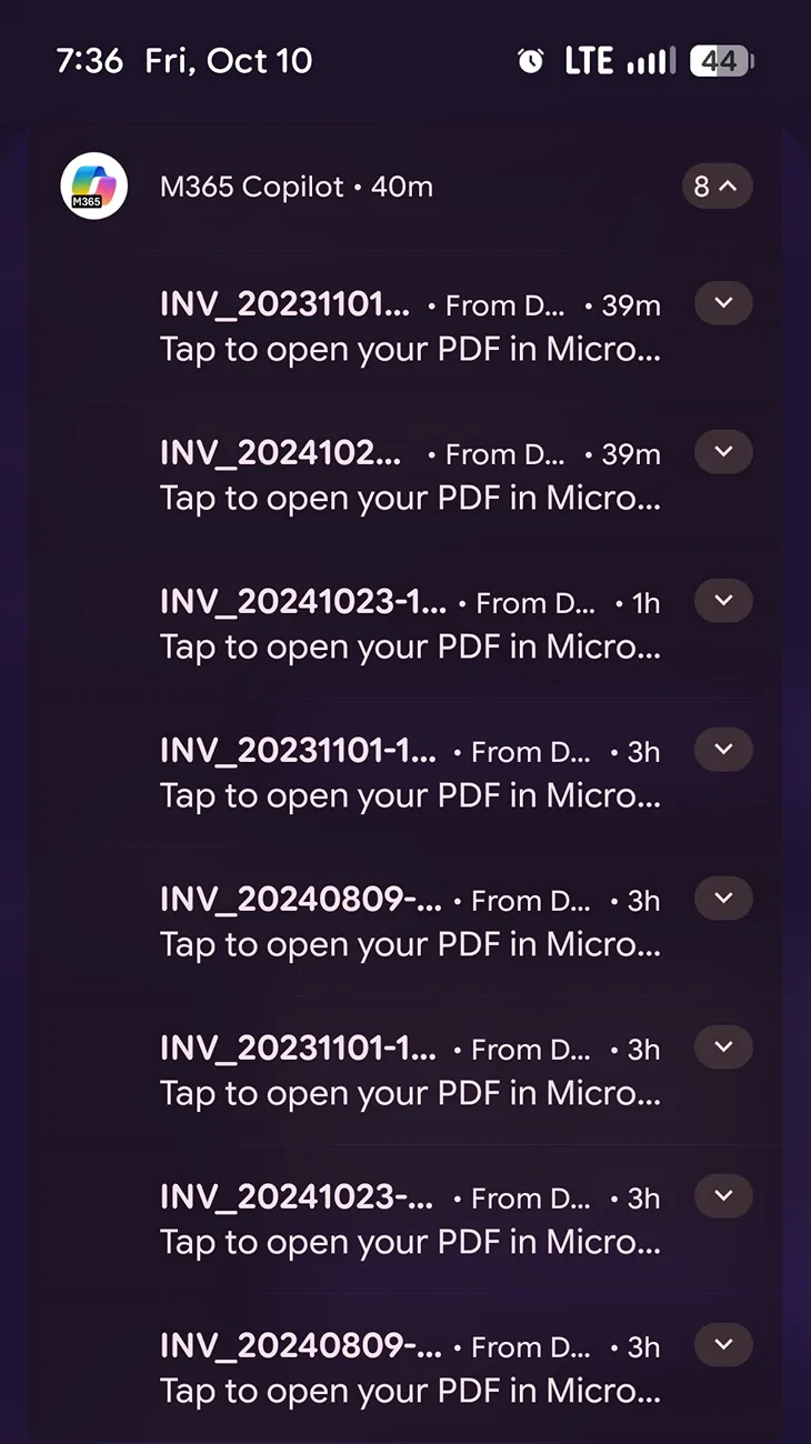 Rivian R1T R1S Where do PDF's get saved by the mobile app? Screenshot_20251010-193641