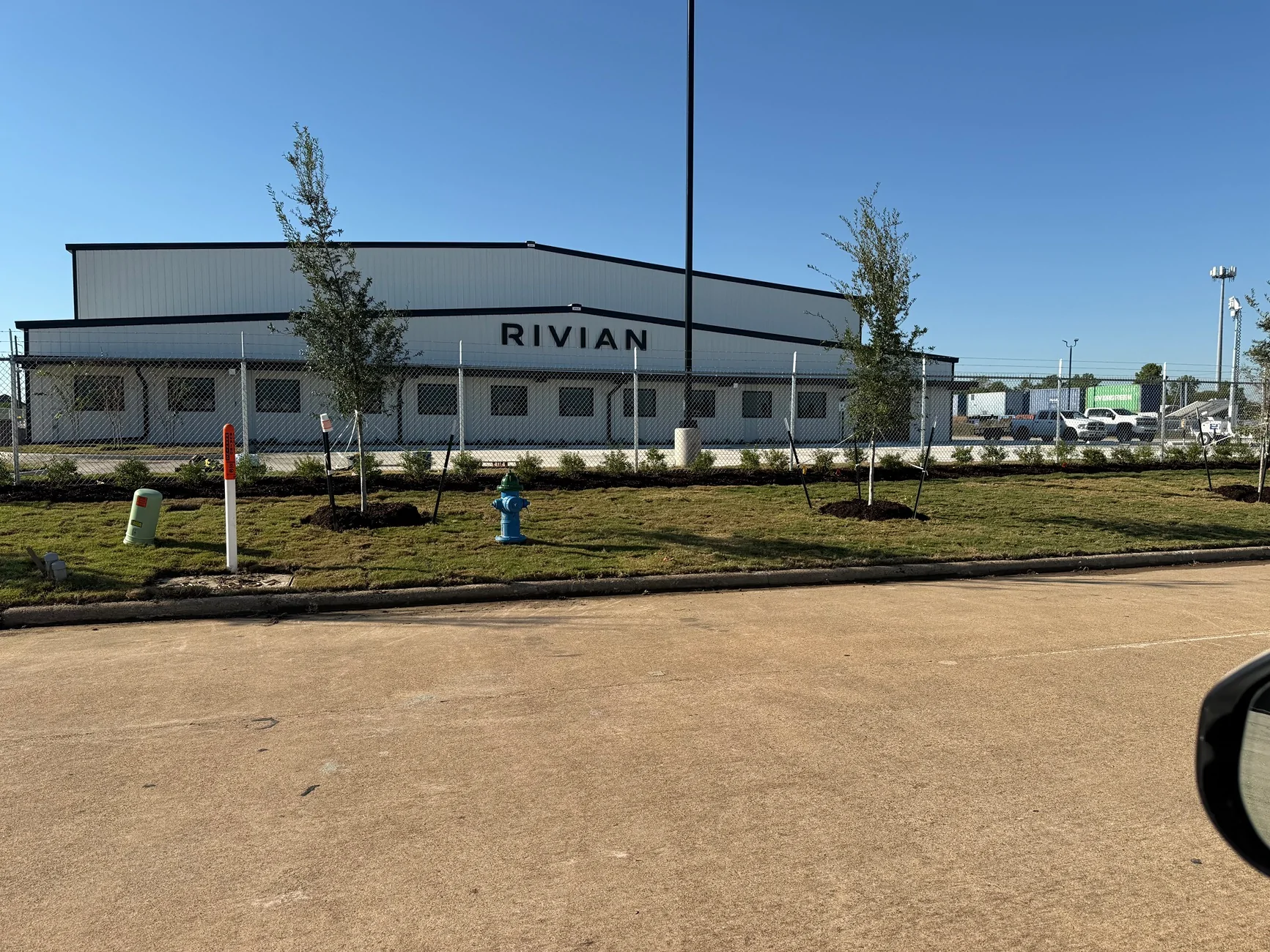 Rivian R1T R1S Katy, TX Service Center Almost Complete IMG_1188